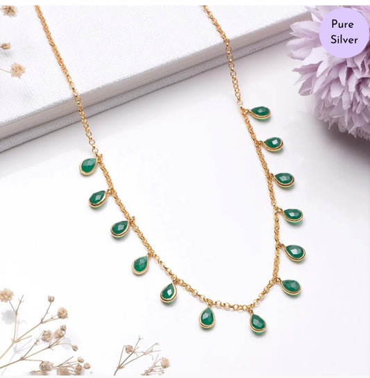 Harmony in Gold-Plated 925 Silver Necklace Chain