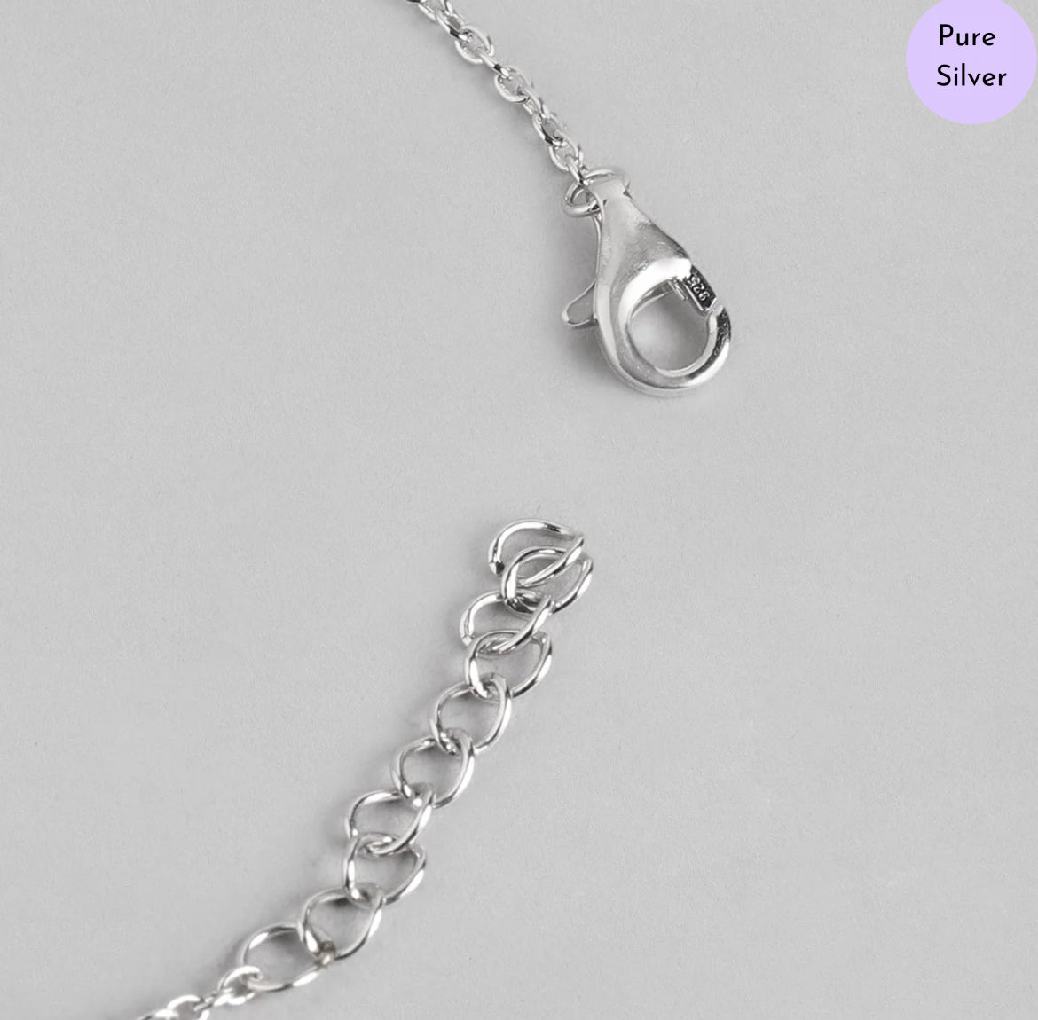 Shimmering Bond 925 Silver Bracelet