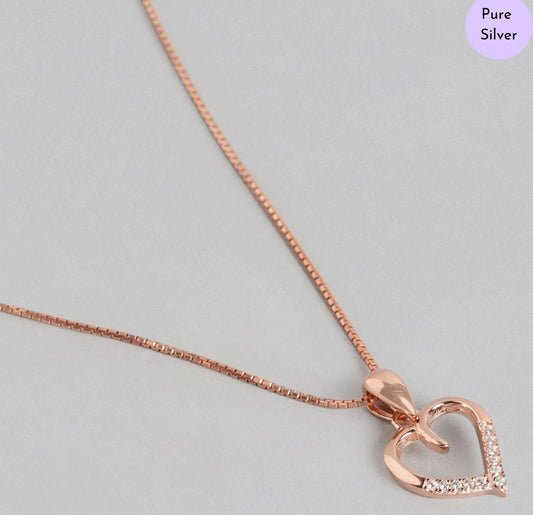 Heartfelt Harmony 925 Silver Jewellery Set