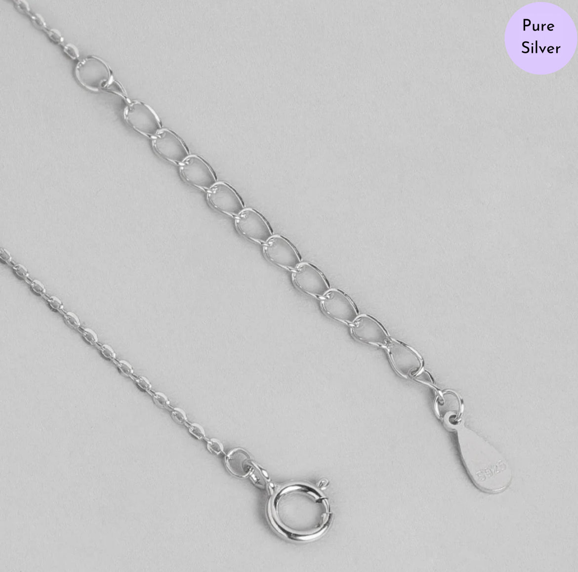 Butterfly CZ 925 Sterling Silver Necklace