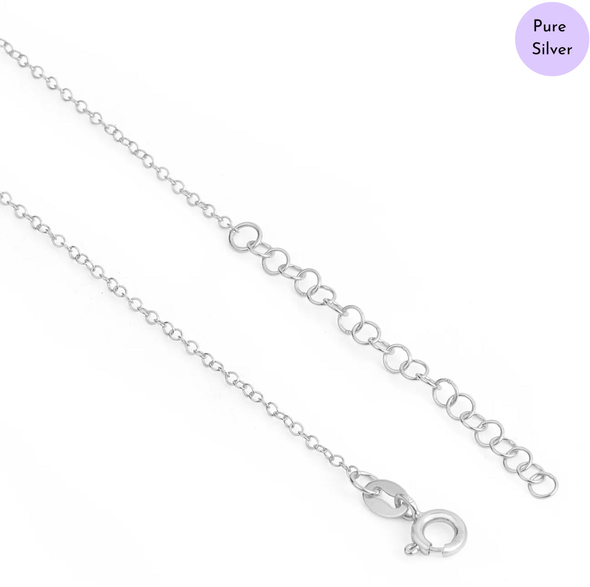 Halo of Infinity Rhodium Plated 925 Silver Necklace