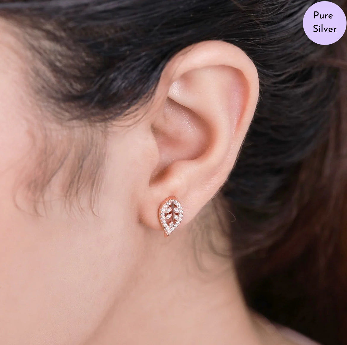 Majestic Muse Rose Gold Plated 925 Sterling Silver Jewellery Set