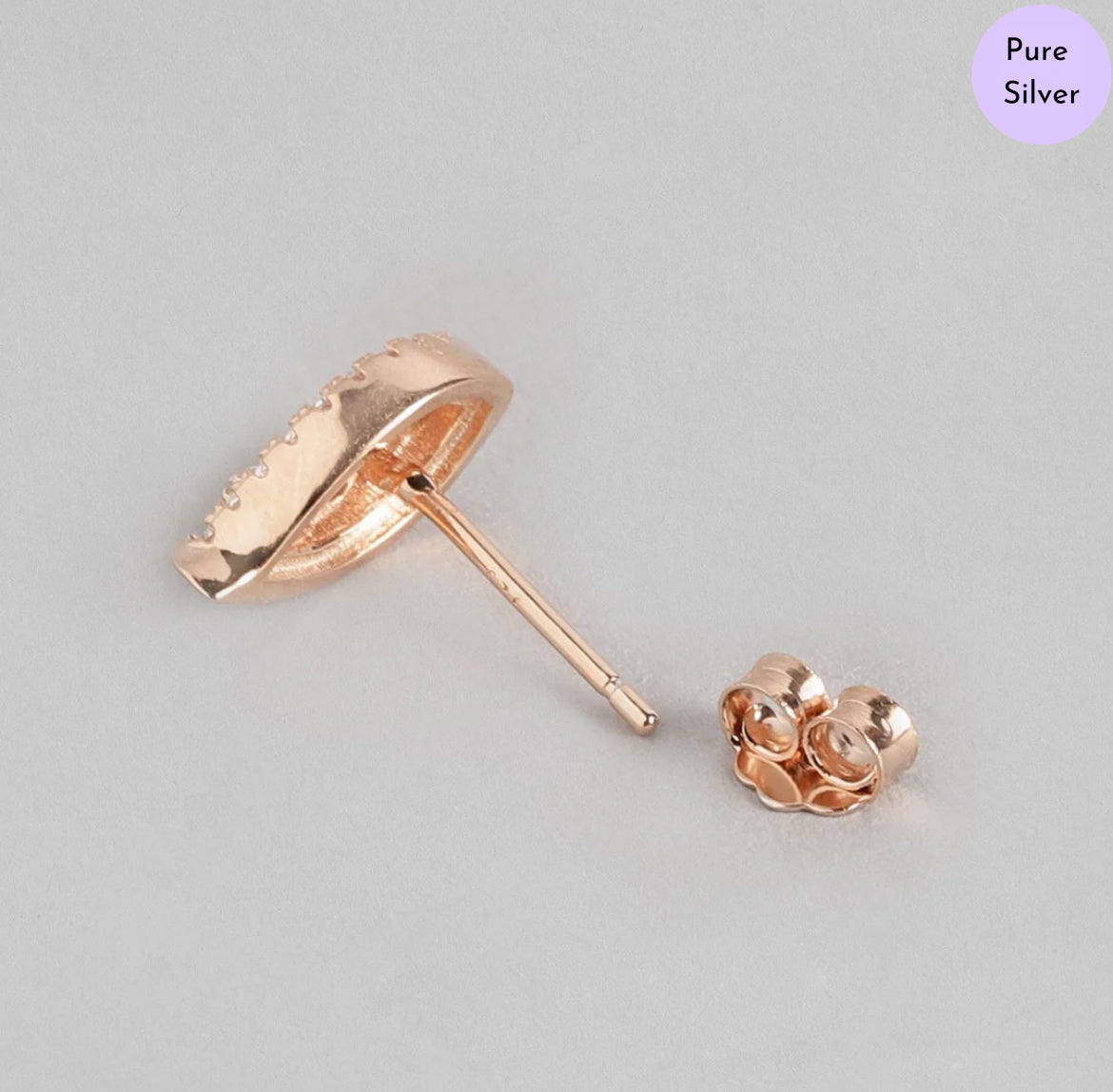 Majestic Muse Rose Gold Plated 925 Sterling Silver Jewellery Set