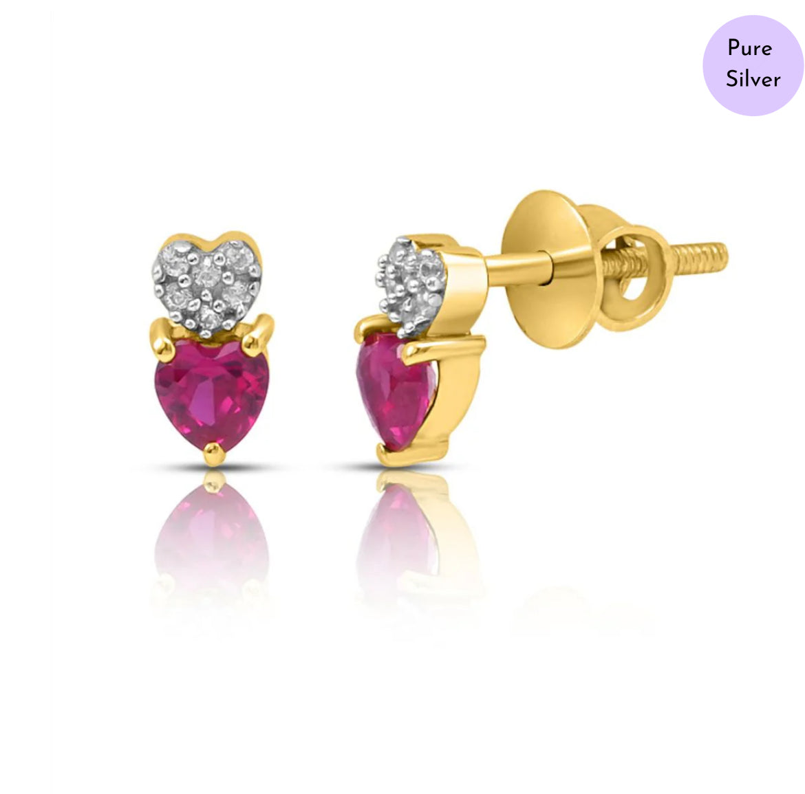 Rose Veil Gold Plated 925 Sterling Silver Jewellery Set