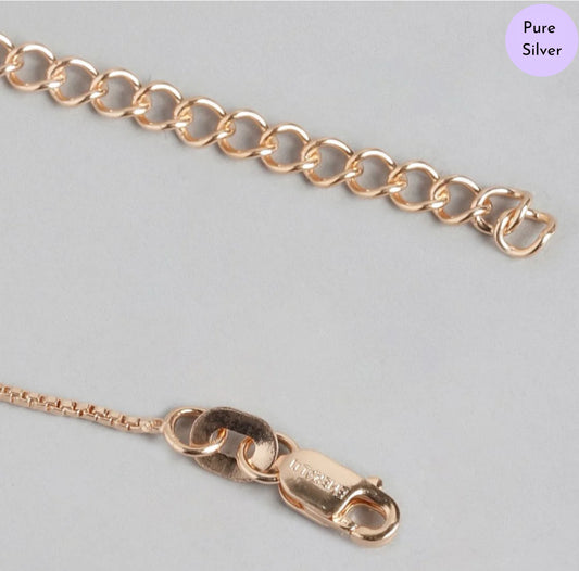 Radiant Tail 925 Sterling Silver Flower Pattern Jewelry Set