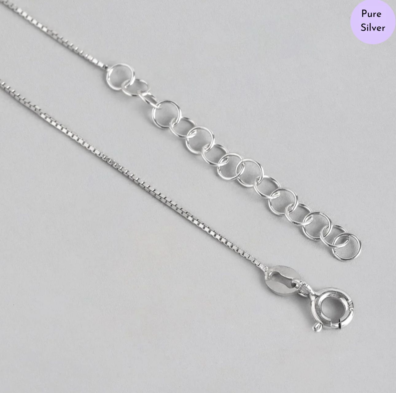 Infinique Love Rhodium-Plated 925 Sterling Silver Bracelet
