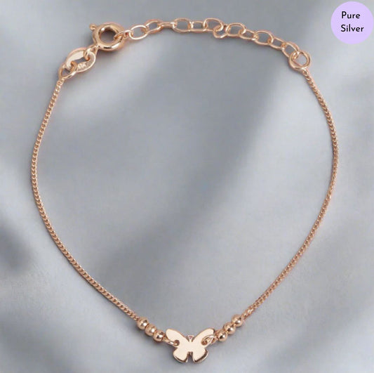Floriah Rose Gold-Plated 925 Sterling Silver Bracelet