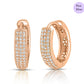 Golden Aura Hoops  Gold-Plated 925 Sterling Silver Hoop Earrings