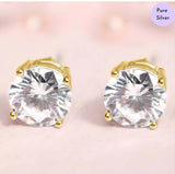 Aurore Shine  Gold-Plated 925 Sterling Silver Stud Earrings
