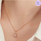 Orbit of Love Gold 925 Silver Necklace Chain