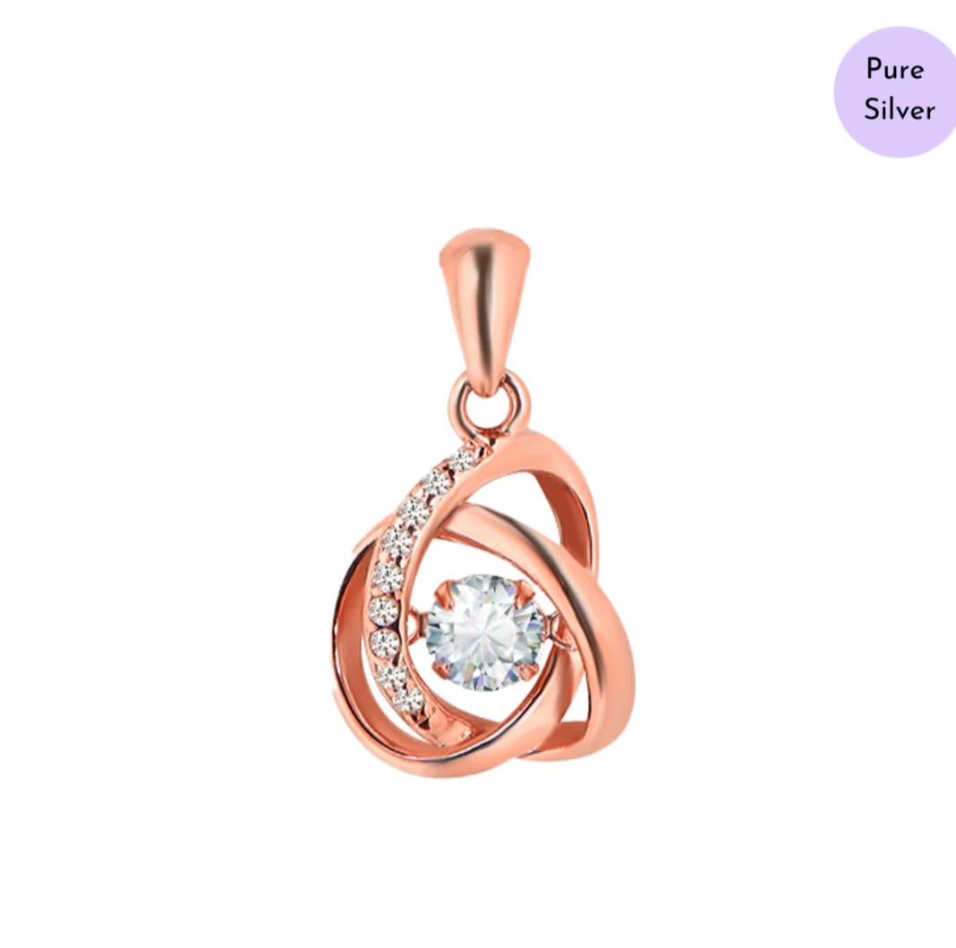 Orbit of Love Gold 925 Silver Necklace Chain