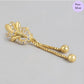 Golden Twilight Gold-Plated 925 Sterling Silver Drop Earrings