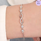 Boundless Elegance Rhodium-Infused 925 Silver Bracelet