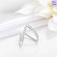 Eternal Crown Rhodium Plated 925 Sterling Silver Ring