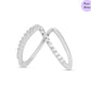 Eternal Crown Rhodium Plated 925 Sterling Silver Ring