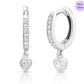 Loving Drop 925 Silver Earrings