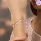 Pearl Whispers Rose Plated 925 Silver Bracelet