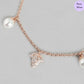 Pearl Whispers Rose Plated 925 Silver Bracelet