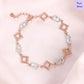 Eternal Geometry Dual Plated 925 Silver Bracelet
