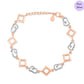 Eternal Geometry Dual Plated 925 Silver Bracelet