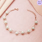 Ocean Whisper Rose Gold 925 Silver Bracelet