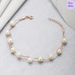 Ocean Whisper Rose Gold 925 Silver Bracelet