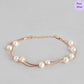 Ocean Whisper Rose Gold 925 Silver Bracelet