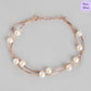 Ocean Whisper Rose Gold 925 Silver Bracelet