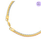 Layered Radiance Triple Plating 925 Silver Bracelet