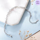 Forever Shining Rhodium plated CZ 925 Silver Bracelet