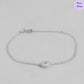 Mystic Protector Cubic Zirconia 925 Silver Bracelet