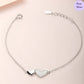 Cherished Hearts 925 Silver Bracelet