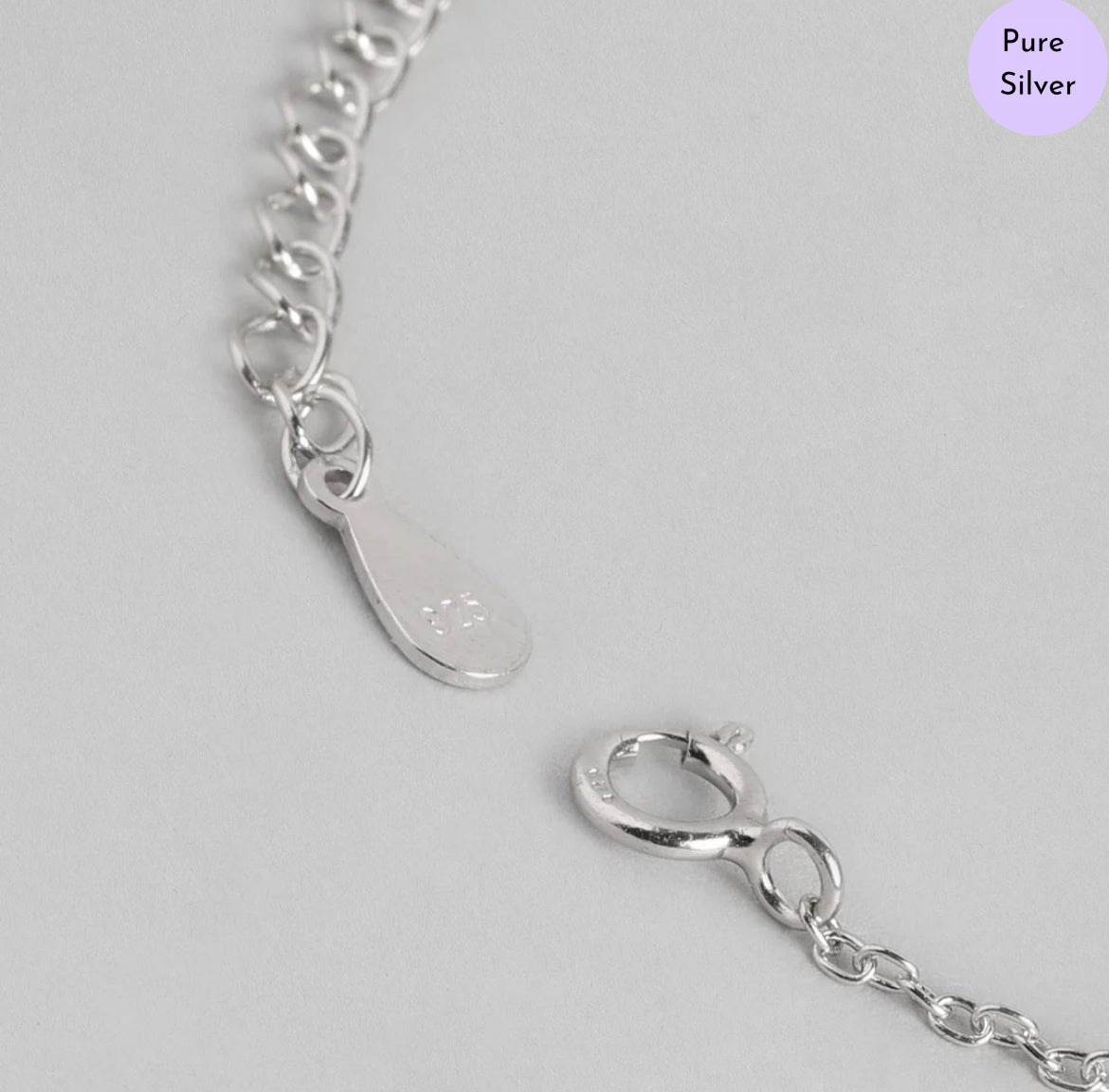 Cherished Hearts 925 Silver Bracelet