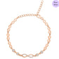Rose Gold Continuum  925 Silver Rose Gold Plated Bracelet
