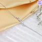 Twinkling Leaf 925 Silver Bracelet with Cubic Zirconia