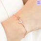 Serene Wings Rose Gold Plated 925 Silver Bracelet