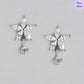 Starlight Crest 925 Silver Earrings