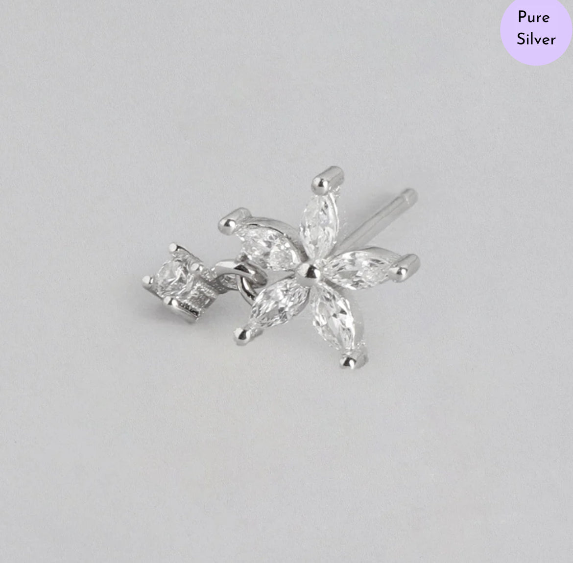 Starlight Crest 925 Silver Earrings