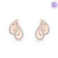 Rose Gold Lustre Rose Gold Plated 925 Silver Earrings