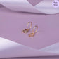 Golden Flora Rose Gold Plated 925 Silver Earring