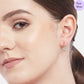 Golden Flora Rose Gold Plated 925 Silver Earring