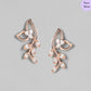 Titania Studs Rose Gold 925 Silver Stud Earring