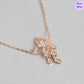 Athena's Grace Rose Gold Plated 925 Silver Jewellery Set