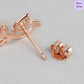 Athena's Grace Rose Gold Plated 925 Silver Jewellery Set