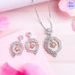 Brilliance in Balance Dual Tone-Plated 925 Silver Jewelry Set