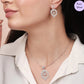 Brilliance in Balance Dual Tone-Plated 925 Silver Jewelry Set