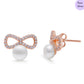 Endless Allure Rose gold Plated 925 Silver Jewelry Set