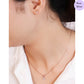Rose Dusk Elegance Rose-Gold Plated 925 Silver CZ Jewelry Set