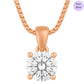 Rose Dusk Elegance Rose-Gold Plated 925 Silver CZ Jewelry Set