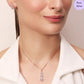 Floral Muse Rose Gold Plated  925 Silver Jewelry Set